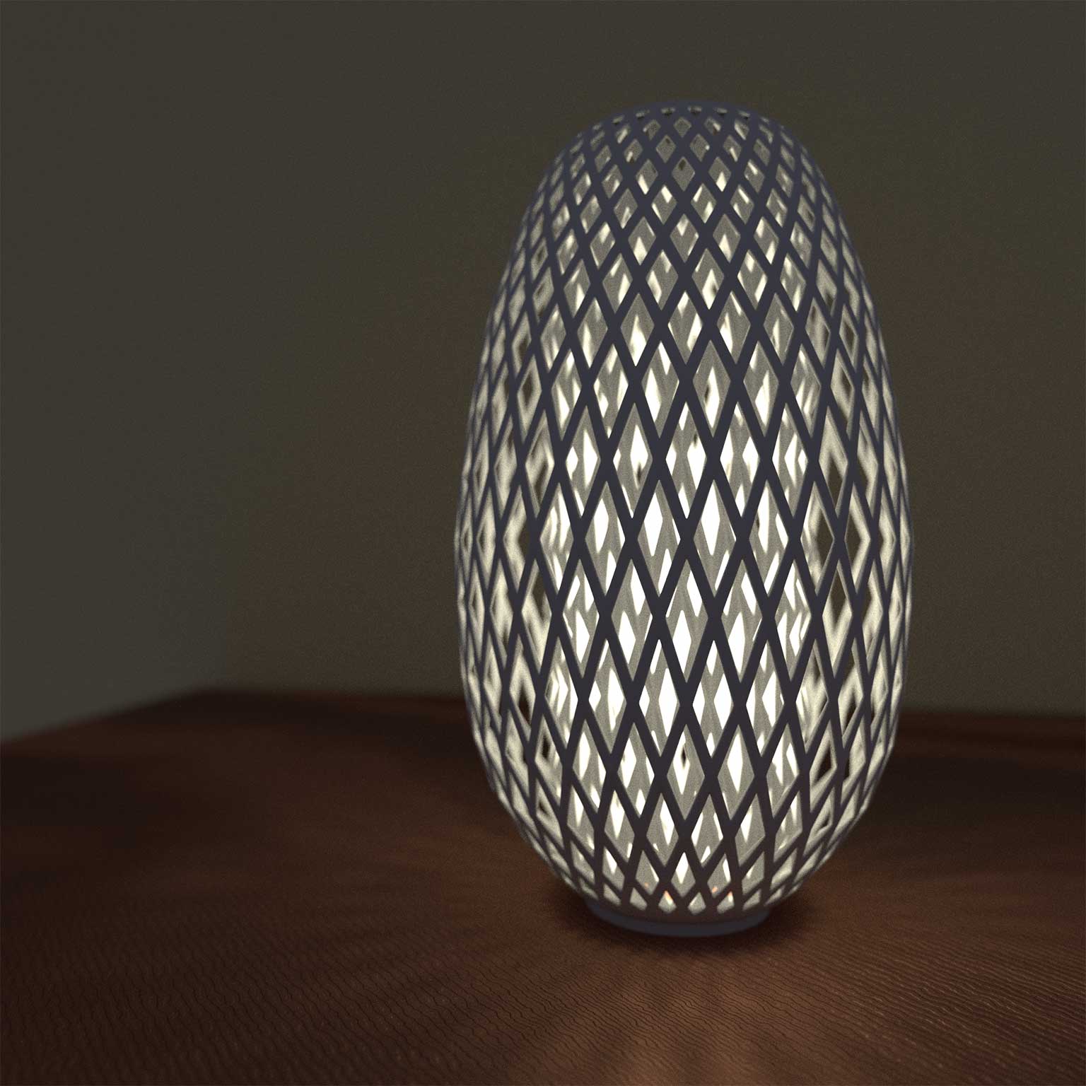 Lamp design, Blender.